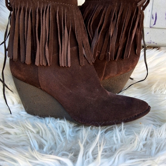 Via Spiga Cool fringed boots 9.5 - Picture 1 of 13